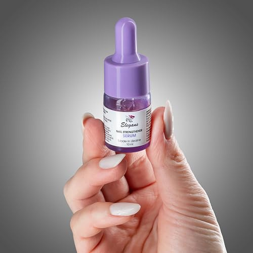 Elegans Sérum de Uñas para Fortalecer y Regenerar Uñas – Cuidado para Uñas Quebradizas y Dañadas – Ideal después del Esmalte de Gel y Extensión – Sin Parabenos – 10 ml