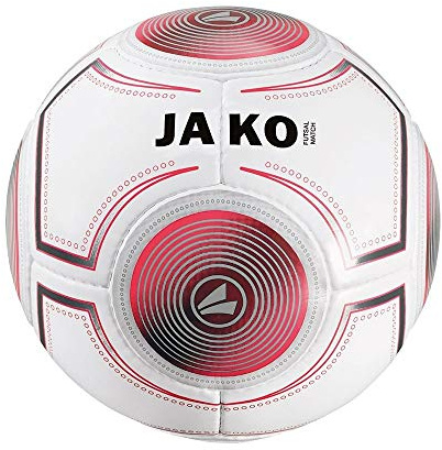 JAKO Spielball Futsal, weiß/anthrazit/flame, 4, 2334