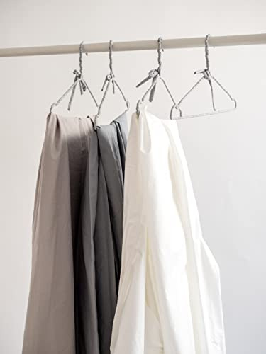 Spannbettlaken Baumwolle Bio Weiß Grau Beige - Perkal Bettlaken langlebig und atmungsaktiv - Leintuch - Hypoallergen für Allergiker gegen Milben (180x200 cm, Weiss)