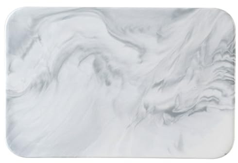 Happyyami Marble Cutting Board 10.31X6.30In Ceramic Chopping Board for Kitchen Use Multi-Function Meat Fruit Sushi Bread Serving Tray and Easy to Clean