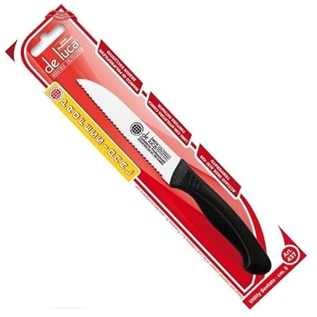De Luca COLTELLO UTILITY PER POMODORI E VERDURE LAMA IN ACCIAIO AISI 420 cm 8