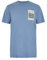 Weird Fish Hey Teacher Back Print Artist T-Shirt Mid Blue Size 2XL