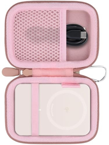 Khanka Estuche Rígido para Anker Nano/MagGo A1665/A1664 Power Bank 15W