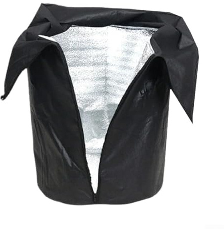 Cubierta térmica para macetas, fundas reutilizables para protección contra heladas, bolsa de protección para macetas de invierno anticongelante, 65 x 70 cm