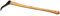 Euro-Tiratronchi forgiato – con incolore, gefirnistem manico in frassino laccato 90 cm – peso testa 1200 G, peso complessivo 1900 G – krump legno giardino dispositivo