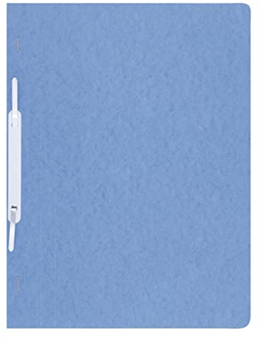 DONAU 8652001PL-10 Schnellhefter Pressspan A4 / 10er Pack - 10 Stück/Farbe: Blau/Kartonschnellhefter für DIN A4 390 g/m² - Pappe Extrastark/für Schule Job Büro und zu Hause