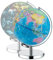 GIANTEX Globus, beleuchtet, 23 cm, 3-in-1, interaktiv & um 360 Grad drehbar, HD-Globus & Karte der beleuchteten Konstellationen, lehrreich für Kinder, LED-Lampe mit Metallsockel