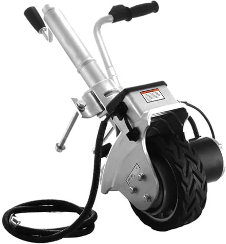 Rueda de Apoyo para Remolque Transportador de remolques con Ruedas, transportador de remolques eléctrico, Control de maniobras motorizado con Ruedas, Gato, remolques para automóviles, plataf