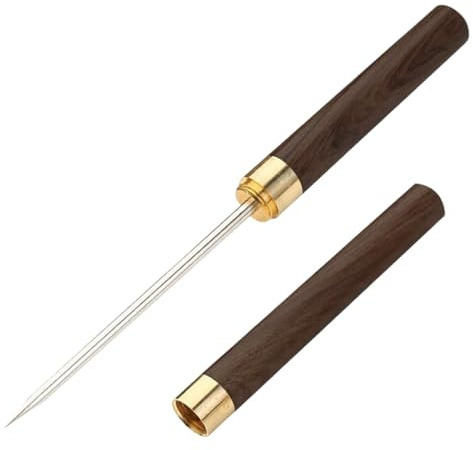 Genérico Pica Hielo, Herramienta Manual para Romper Hielo con Protector, Antideslizante para Cocina Hogar Fiestas Restaurante Autocaravana Senderismo Picnic