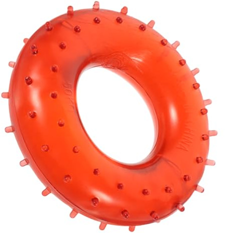 Veemoon Anneau de Préhension en Caoutchouc Flexible 50 Kg, Renforceur de Force de Préhension pour Mains et Doigts, Appareil d'exercice Compact pour Entraînement Couleur Couleur Aléatoire