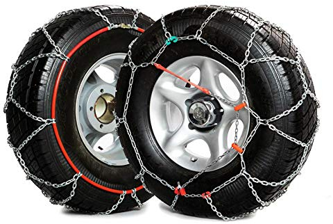 SNOVIT 4x4 NEO Größe 450 Schneekette aus Metall, 13 mm, SUV und 4x4, ÖNORM EN16662-1, Set mit 2 Stück