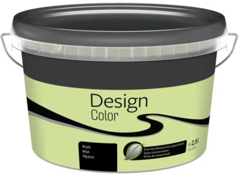TMPpro Premium Wandfarbe Innen 2,5 L – Design Color – Hochdeckend & Abwaschbar – moderne Farben (Mintgrün)