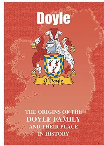 I LUV LTD Doyle Irlandais Nom de Famille Livret D'histoire Couvrant L'origine de ce Nom Célèbre