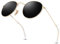GQUEEN Retro Runde Verspiegelte Polarisierte Sonnenbrille Damen Herren UV400 Schutz MFF7
