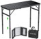 GARLLEN Campingtisch klappbar, 87x40cm & 3 einstellbare Höhen(26/48/70cm), Klapptisch Camping Tisch, Tragbar Beistelltisch Grilltisch Gartentisch Picknicktisch für Camping Picknick Garten(3-Fach)
