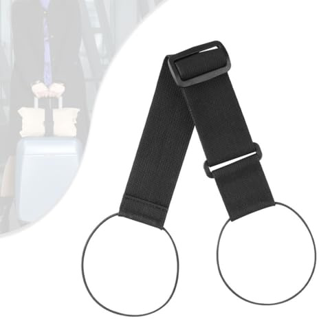 COYUN 1 Pcs Elastic Fastening Belt for Luggage, Cintura di Fissaggio per Bagagli, Cinghie Elastiche per Bagagli, Cinghie di Tensionamento Regolabile, Cinghia Elastica per Legare Borse da Viaggio