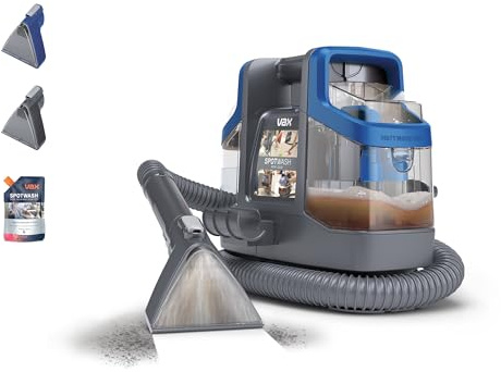 Vax SpotWash Mini Duo Spot Cleaner, Portable Carpet Cleaner Machine, Lightweight Stain & Odour Remover for Rugs, Furniture, Stairs & Cars, 2.9kg (CDSW-MCXT)