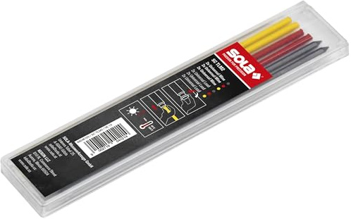 Sola - SSC TLM2 - Set di mine universali di ricambio per TLM e TLM2, 2 rosse, 2 gialle, 2 nere