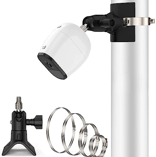 Universelle Kamera Halterung für eufyCam 2, Pole Montagehalterung Wandhalterung für 2C/2C Pro/S330 eufyCam 3/S300 3C/S3 Pro/SoloCam S220/SoloCam C210 & Andere mit 1/4 Schraubenloch Kamera (1 Stück)
