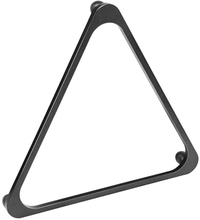 MoyanSuper Aluminum Alloy Pool Ball Rack Billiard Ball Triangle Rack for 2-1/4 Pool Balls, Pool Table Ball Holder Positioning Rack