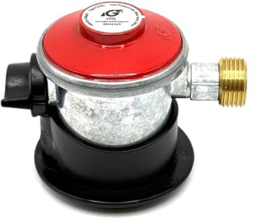 DN Autogas Parts Adaptador regulador de propano LPG 35 mm Jumbo x KLF (reductor de presión alemán) - Presión no regulada 4 kg/h, tipo 236is