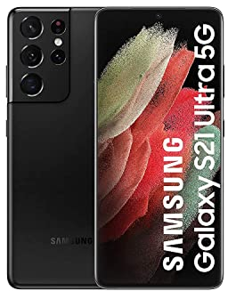SAMSUNG Smartphone Galaxy S21 Ultra 5G de 512 GB con Sistema Operativo Android Color Negro