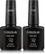 Coscelia Kit Base e Top Coat Semipermanente,10ml Base Coat e Top Coat Unghie Soak Off Kit Basi per Unghie