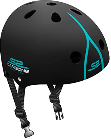 Skating Helmet with HEADRING SKIDS Control Carbone
