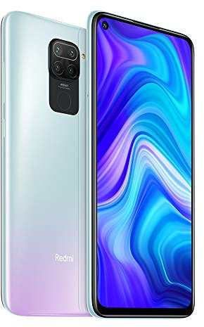 Xiaomi Redmi Note 9 Smartphone,3Gb Ram 64Gb Rom Mobilephone,6.53Dotdisplay Mtk Helio G85 Procesador 48Mp + 8Mp + 2Mp + 2Mp Ai Quad Camera Hotshot Versión Global Sin Nfc(Blanco)
