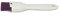 Tupperware Backen Silikon-Pinsel Weiss-lila Backpinsel Pinsel Backhelfer Profipinsel 38651