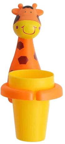 1 Piece Cartoon Toothbrush Cup Holder, Suction Cup Toothbrush Holder, Toothbrush Hanger with Mug, Personalized Children's Toothbrush Holder
