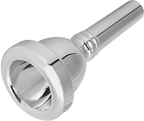 French Horn Mouthpiece, Durable Copper Horn Mouthpiece for Tenor Trombone, Wear and Corrosion Resistant, Standard Horn Mouthpiece Replacement for Novice and Professional Players