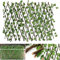 WY8 Expandable Sweet Potato Leaf Trellis, 70cm High, Extends to 140cm, UV-Resistant Waterproof Artificial Leaves, Durable Willow Frame, Easy to Install, Ideal for Garden, Balcony, and Home Décor