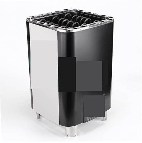 Calentador de sauna, Calentador de sauna, calentador seco, sudor, doméstico y comercial, acero inoxidable, control externo, controlador pantalla digital Para sauna, hogar(12K)