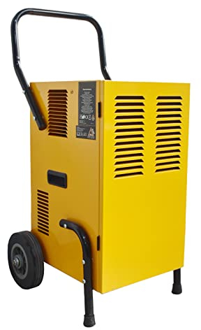 DE XI SEN LI Luftentfeuchter 50L/Tag • Für Räume bis 90m² • Automatischer Modus • 5.5L Tank • Energiesparend • Leiser Bautrockner mit Timer • Ideal für Haus, Keller, Wohnung