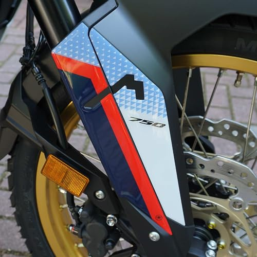 labelbike Adesivi 3D Moto Parafango Compatibile con Honda