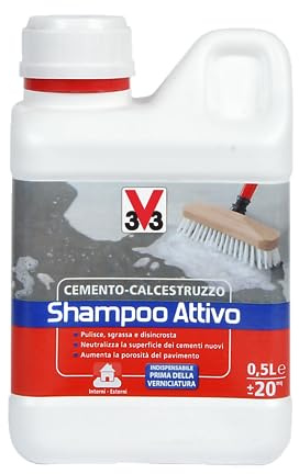 V33 Shampoo Attivo Cemento-Calcestruzzo