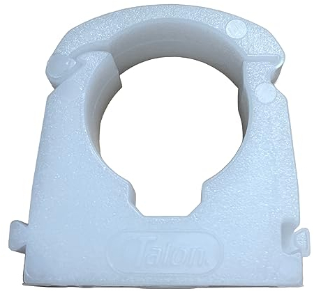 Talon Hinged Pipe Clips - The Quick Way to Secure Pipework for Gas, Water, A/C etc. (10, 15mm)