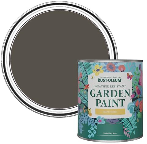 Rust-Oleum Brown Mould-Resistant Garden Paint in Matt Finish - Fallow 750ml