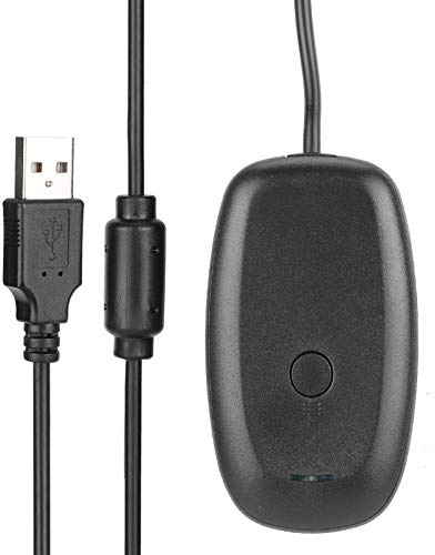 fasient1 PC Wireless Gaming Receiver Controller für 360,USB PC Receiver Wireless Game Controller Receiver für 360
