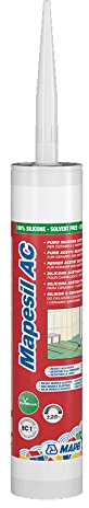 MAPEI Mapesil AC 310 ml 176 Mastic silicone fongicide monocomposant à réticulation à l'acétate