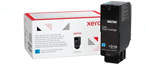 Xerox Genuine VersaLink C625 Cyan High Capacity Toner Cartridge (16,000 Pages) - 006R04637