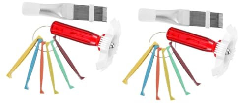 Ciieeo 2 Juegos De Peine De Aleta De Condensador Herramienta De Radiador Limpiador De Aletas para Aire Acondicionado Limpiador De Aletas De Ca Peine De Aleta De Aire Acondicionado