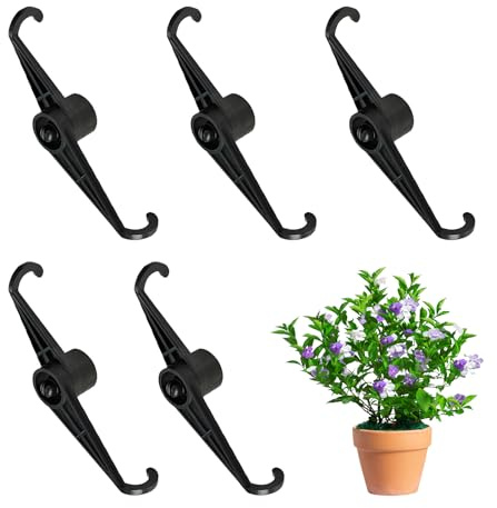 Mppchhn Doblador de Ramas | Entrenador de Plantas Formador de Brotes - 5 Piezas Ajustable para Plantas Frutales Hortalizas Arbustos Flores y Brotes