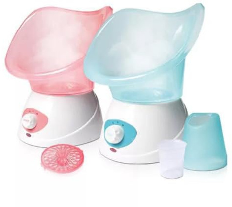 A50 50ml Pp Facial Steamer for Skin Spa Beauty Tool | Pink Finish, Easy-clean Build, Anti-rust Design, Combination and Dry Skin, Mist Sauna Style
