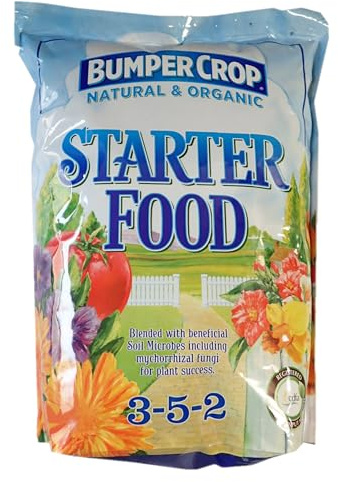 Coast of Maine Bumper Crop Starter Food 3-5-2, Natural & Organic, 12lb