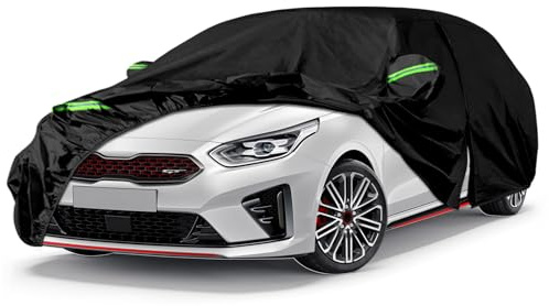 JUDANNA Housse de protection de voiture imperméable de remplacement pour Kia Ceed Xceed 2006-2025, bâche pour voiture de garage complète, protection pour toute la voiture, pour l'hiver, l'été, toutes