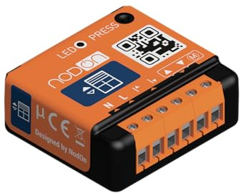 Nod On SIN-2-RS-01 EnOcean Unterputz-Rollladen-Modul Orange