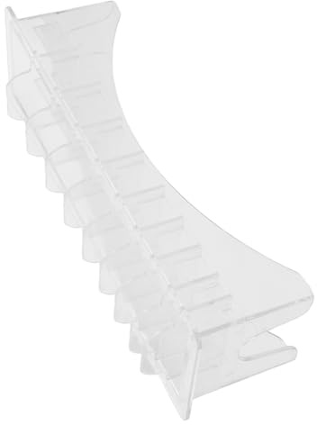 Rectangular Plastic Clipper Comb Holder for Salon and Home Use