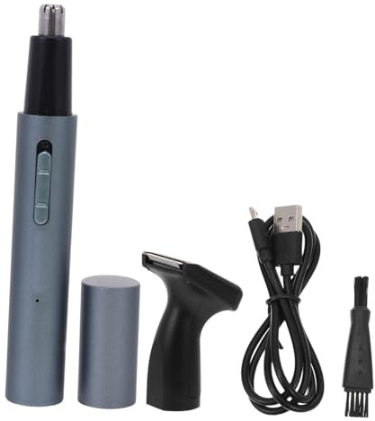 SAFIGLE Nasenhaar Trimmer Mit Runder Schneidkopf Für Saubere Rasur Abs-material Für Langlebigkeit Unisex-körperpflege-gerät Tragbar Und Praktisch Für Frauen Und Männer